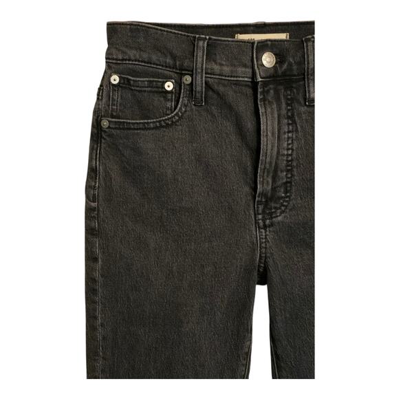 Madewell Minimalist Womens Jeans The Perfect Vintage Skinny 23P Charcoal Black - Picture 6 of 16
